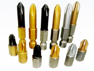 TIN Screwdriver Bits