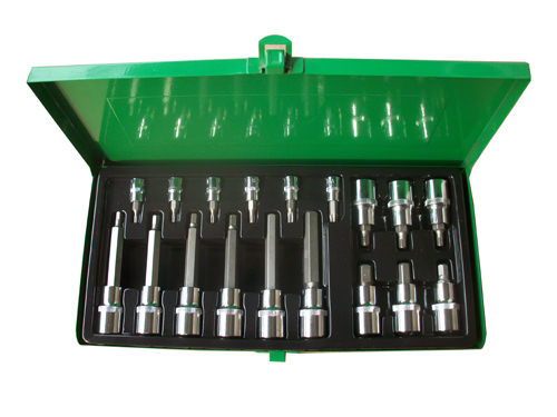 18pc Screw Bit Socket Set