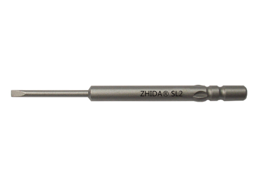 4mm SLOTTED Screwdriver Bits SL2