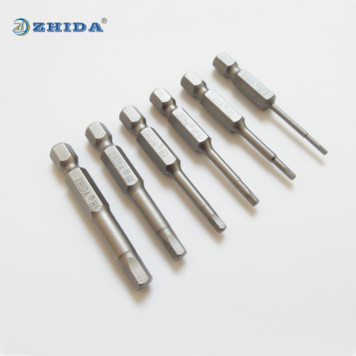 Allen Hex Screwdriver Bits H1.5,H2,H2.5,H3