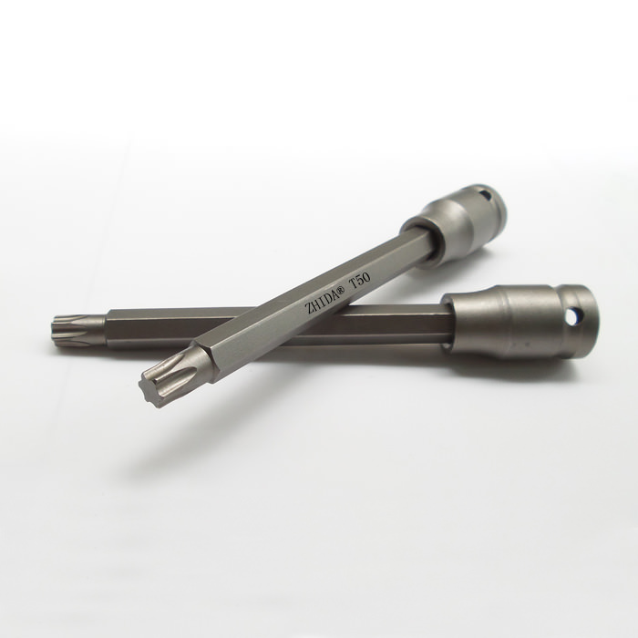 150MM extend long air impact Bit Socket Torx T50