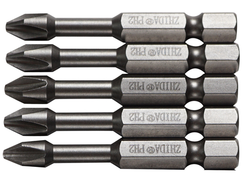 ZHIDA Torsion Impact Bits Phillips PH2 2 Inch Long